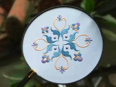刺繡--中國(guó)藝術的(de)代表